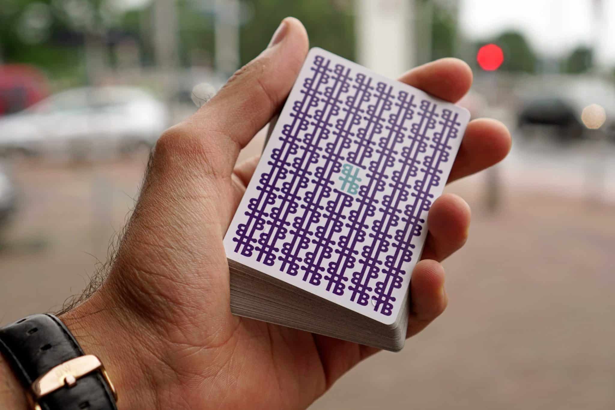 Signature playing cards